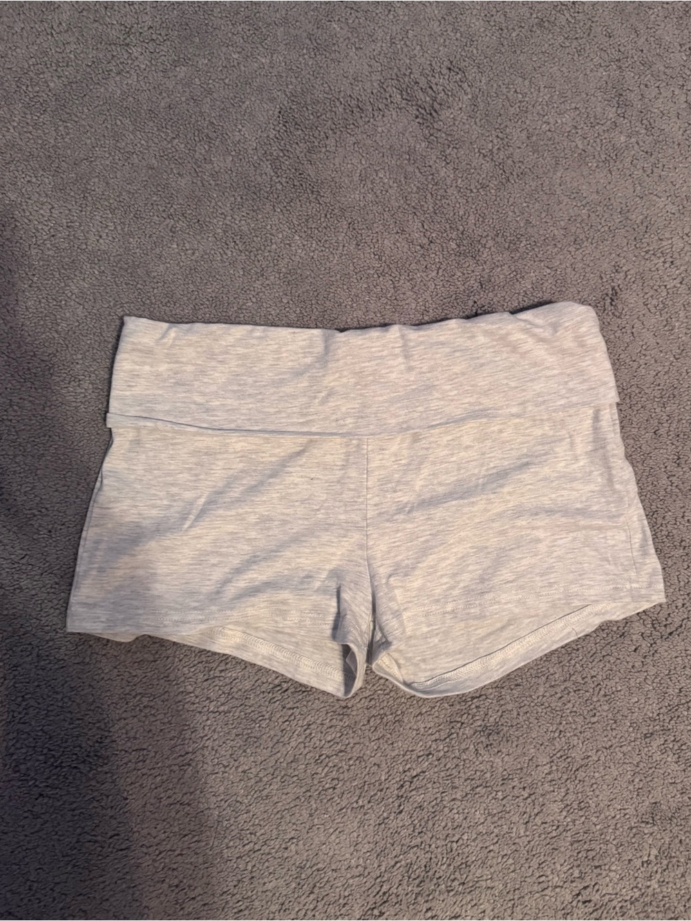 Light Grey Edikted Mini Shorts